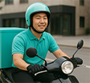 배달하는 사람